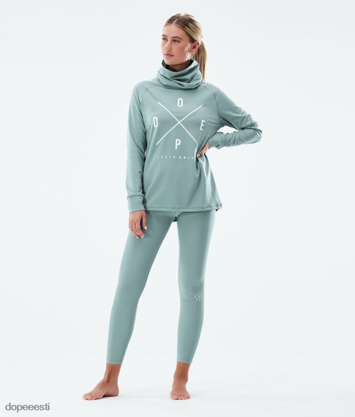 Dope Snow Eesti - naised snuggle w aluskihi peal Dope 2x üles pleekinud roheline B62VTF838