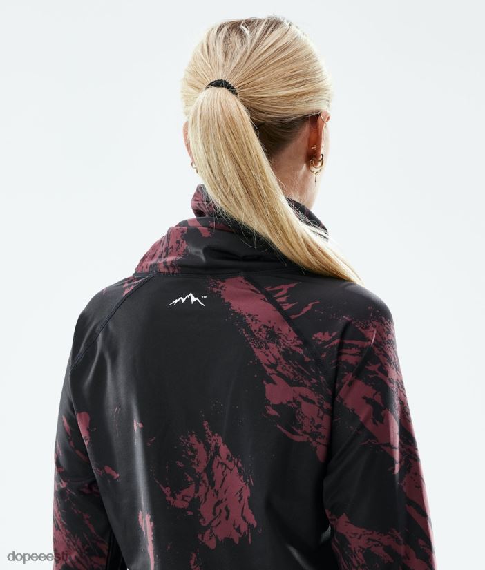 Dope Snow Eesti - naised snuggle w aluskihi peal Dope 2x-up värvi Burgundia B62VTF845