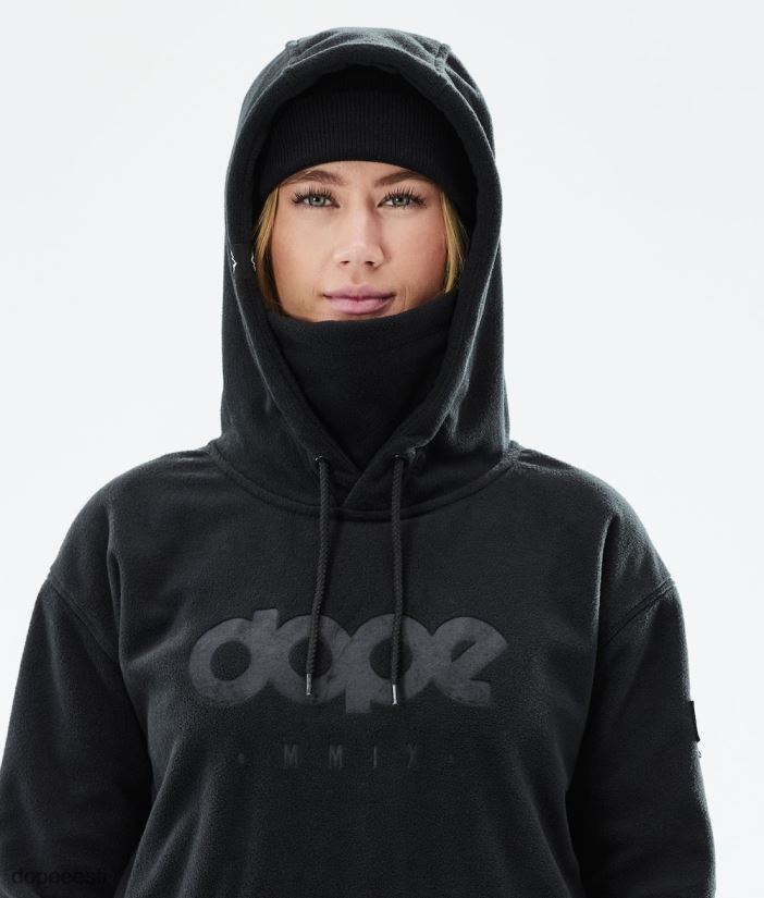 Dope Snow Eesti - naised hubane ii w 2021 fliisist kapuuts Dope must B62VTF797