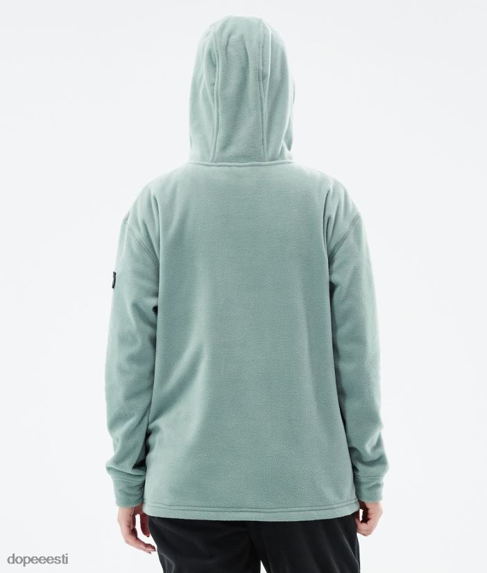 Dope Snow Eesti - naised hubane ii w 2021 fliisist kapuuts Dope tuhmunud roheline B62VTF794