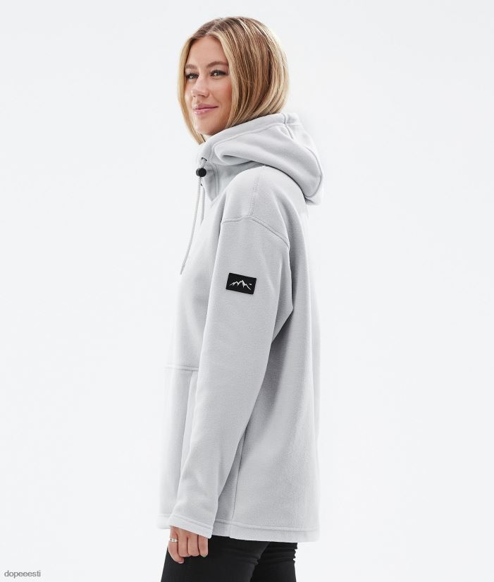 Dope Snow Eesti - naised hubane ii w fliisist kapuuts Dope helehall B62VTF795