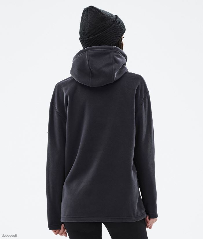 Dope Snow Eesti - naised hubane ii w fliisist kapuuts Dope must B62VTF791