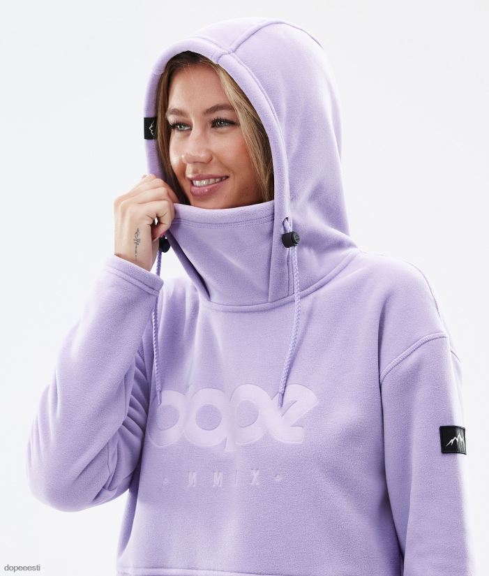 Dope Snow Eesti - naised hubane ii w fliisist kapuuts Dope pleekinud violetne B62VTF799