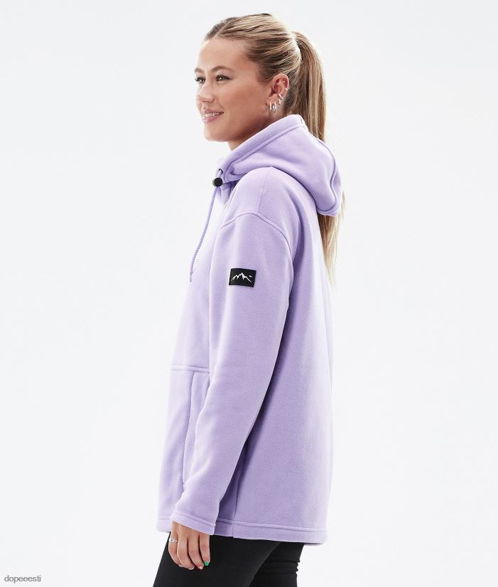Dope Snow Eesti - naised hubane ii w fliisist kapuuts Dope pleekinud violetne B62VTF799