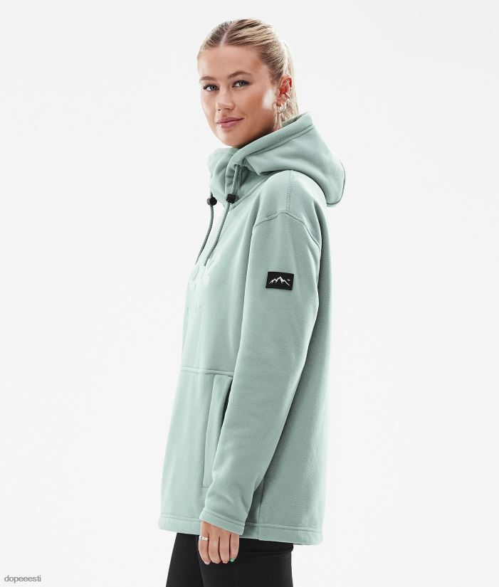 Dope Snow Eesti - naised hubane ii w fliisist kapuuts Dope tuhmunud roheline B62VTF821