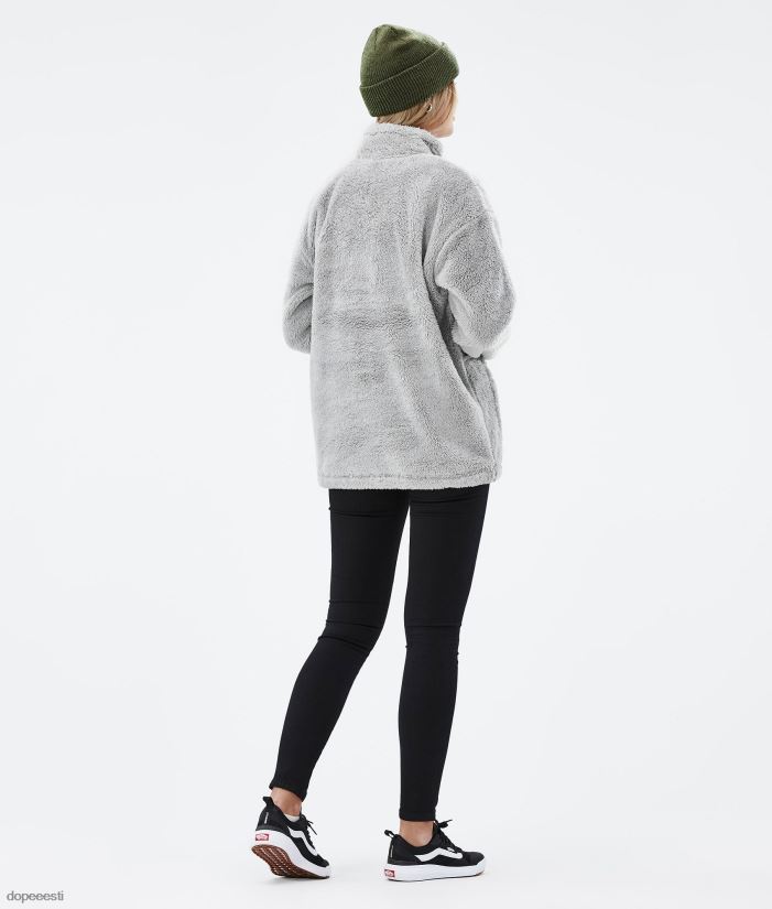 Dope Snow Eesti - naised kuhjaga fliisist kampsun Dope helehall B62VTF798