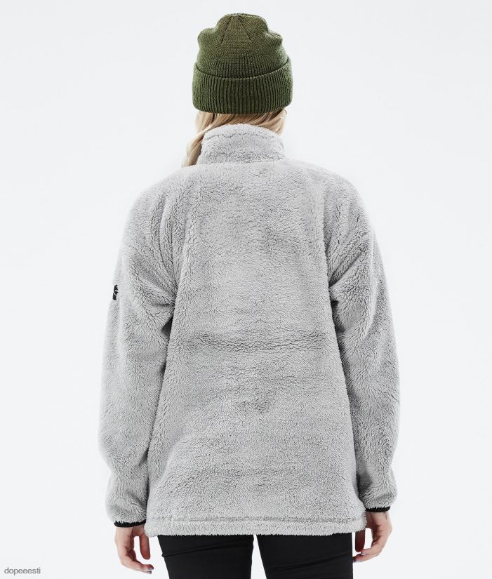 Dope Snow Eesti - naised kuhjaga fliisist kampsun Dope helehall B62VTF798