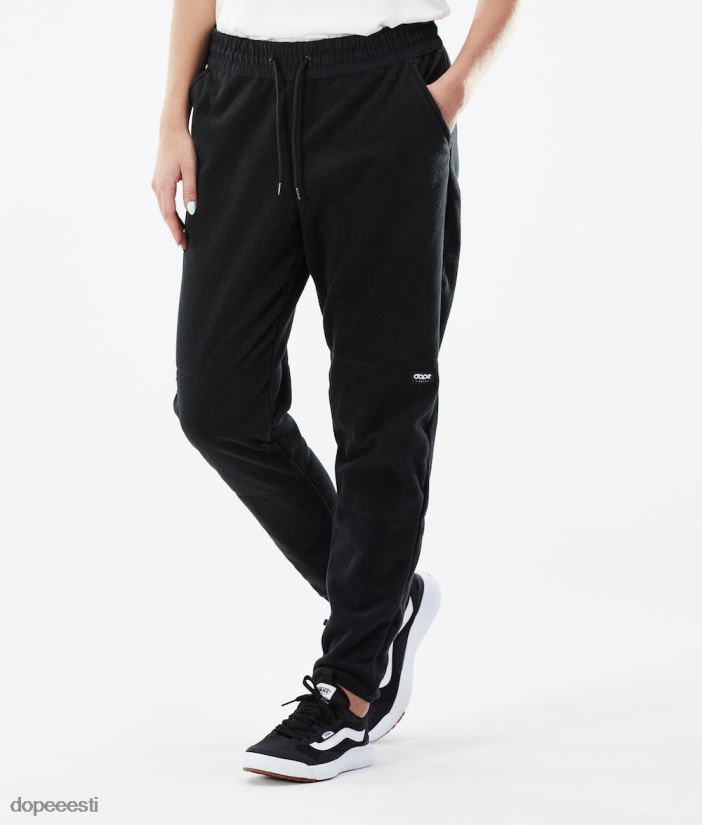 Dope Snow Eesti - naised mugavad w fliispüksid Dope must B62VTF809