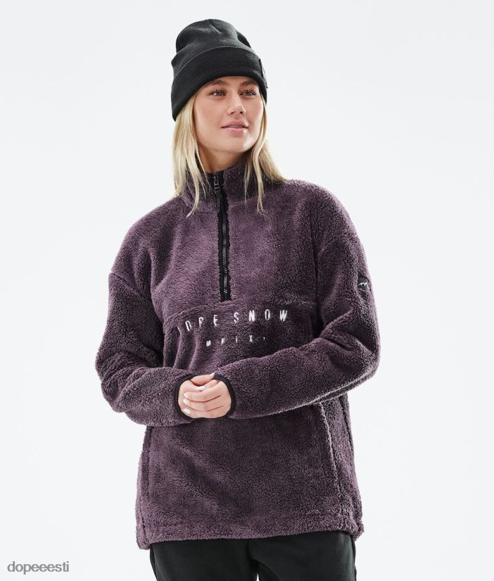 Dope Snow Eesti - naised pile w 2021 fliiskampsun Dope pleekinud viinamari B62VTF816