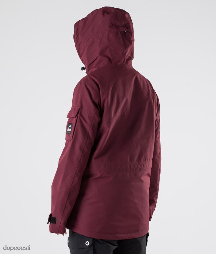 Dope Snow Eesti - naised adept w 2019 lumelaua jope Dope Burgundia B62VTF647