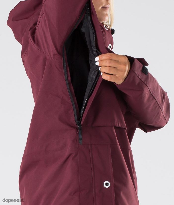 Dope Snow Eesti - naised adept w 2019 lumelaua jope Dope Burgundia B62VTF647
