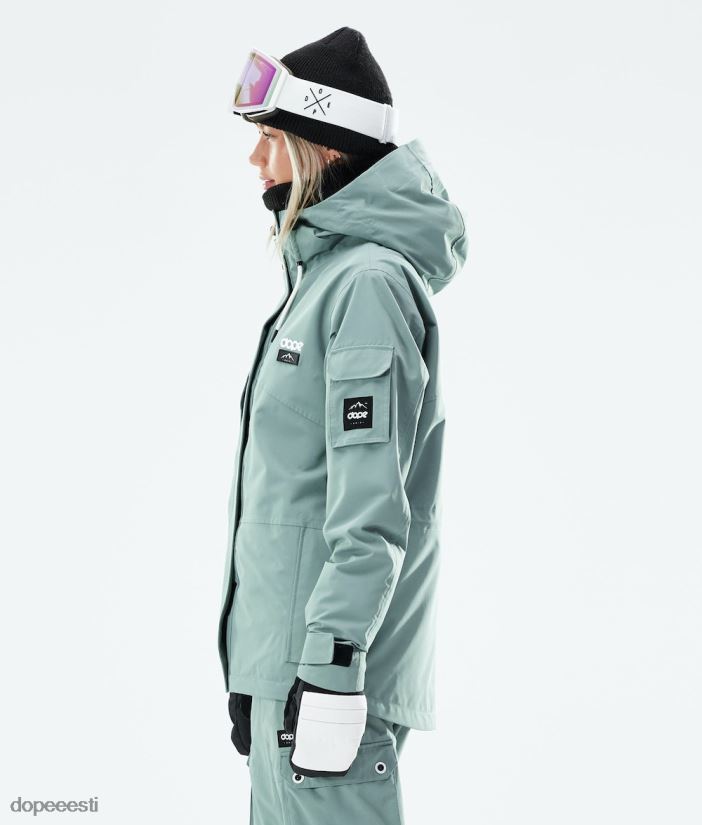 Dope Snow Eesti - naised adept w 2021 lumelaua jope Dope tuhmunud roheline B62VTF538
