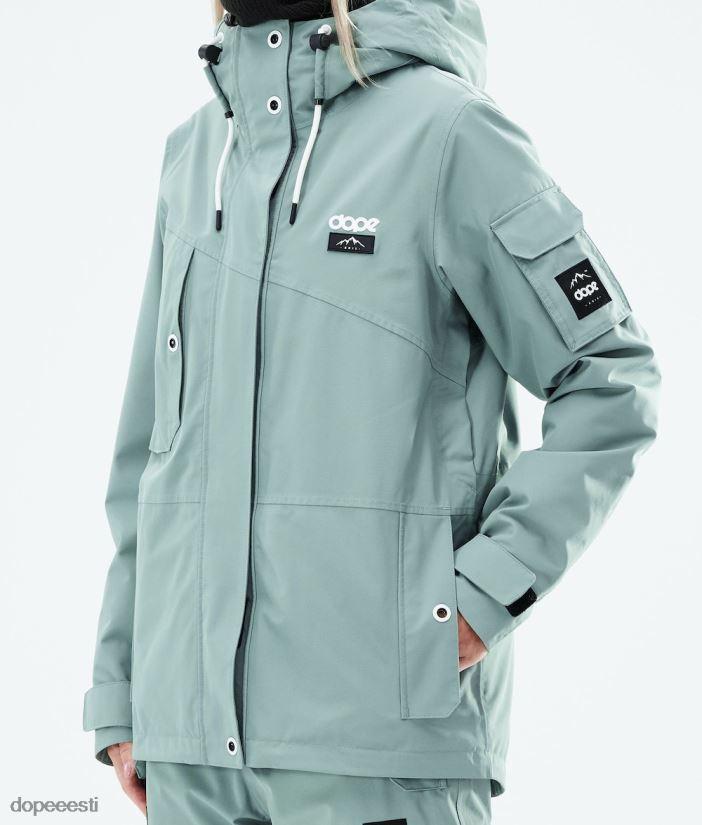 Dope Snow Eesti - naised adept w 2021 lumelaua jope Dope tuhmunud roheline B62VTF538