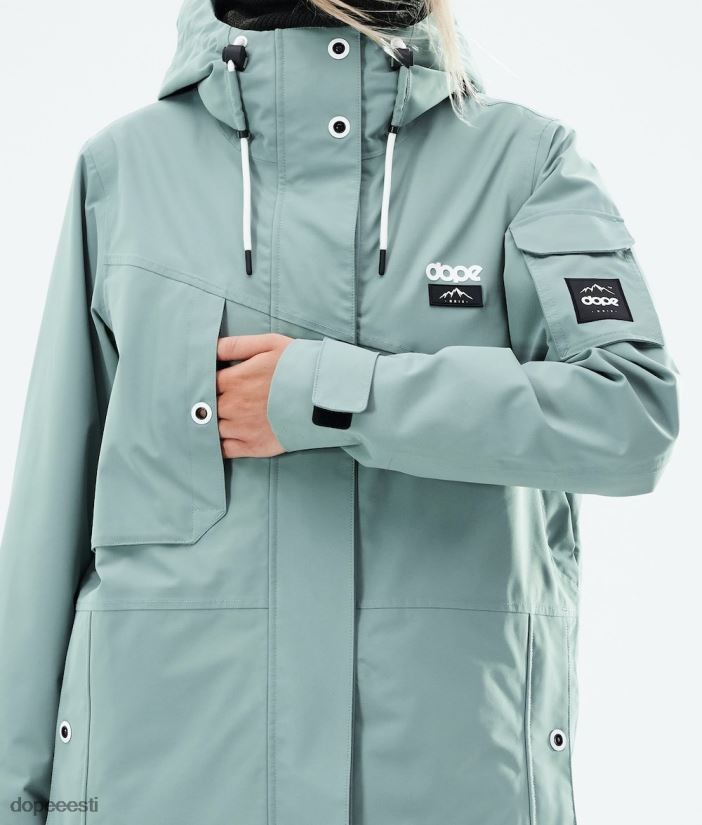 Dope Snow Eesti - naised adept w 2021 lumelaua jope Dope tuhmunud roheline B62VTF538