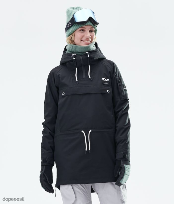 Dope Snow Eesti - naised annok long w lumelaua jope Dope must B62VTF679