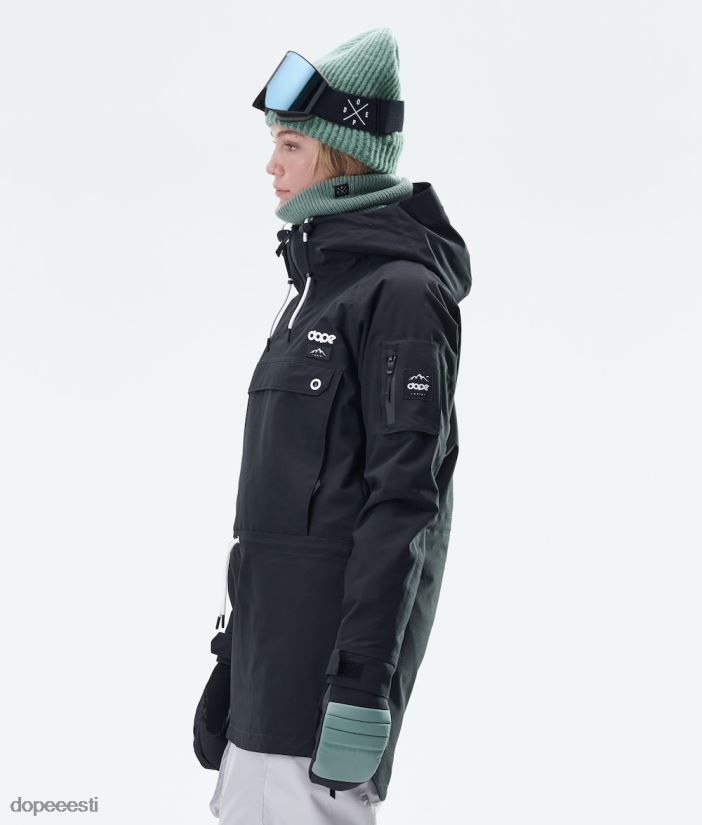 Dope Snow Eesti - naised annok long w lumelaua jope Dope must B62VTF679