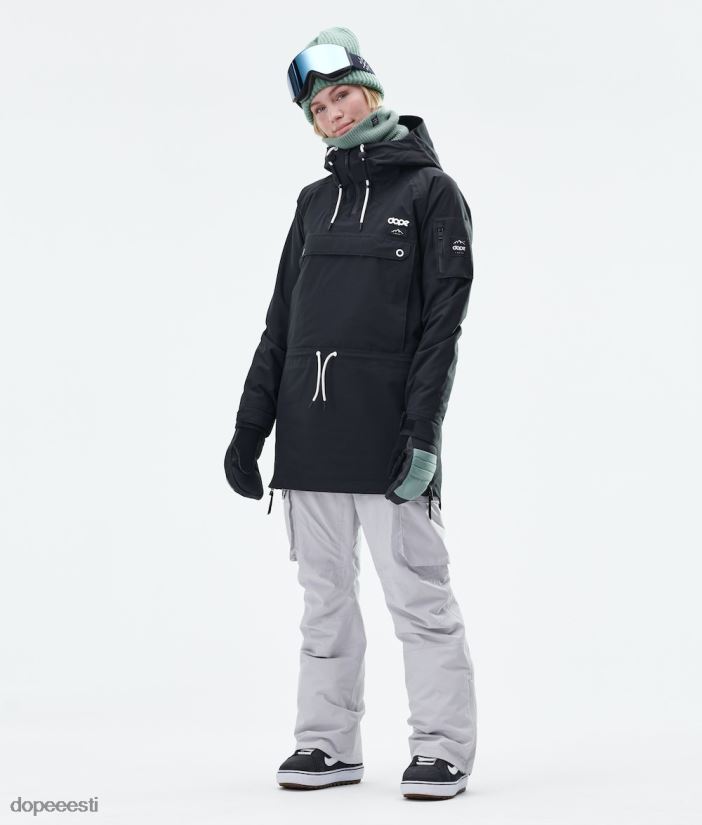 Dope Snow Eesti - naised annok long w lumelaua jope Dope must B62VTF679
