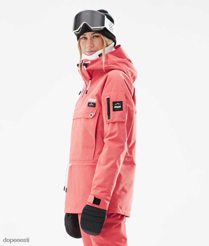 Dope Snow Eesti - naised annok w 2021 lumelaua jope Dope korallid B62VTF649