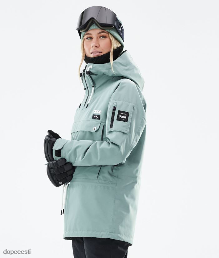 Dope Snow Eesti - naised annok w 2021 lumelaua jope Dope tuhmunud roheline B62VTF541