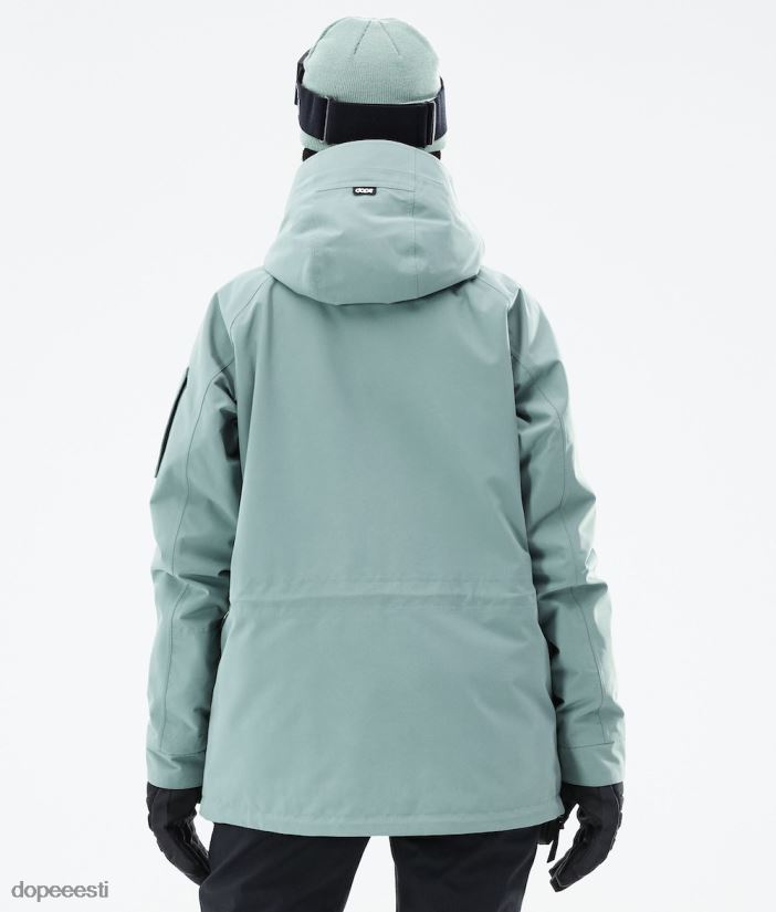 Dope Snow Eesti - naised annok w 2021 lumelaua jope Dope tuhmunud roheline B62VTF541