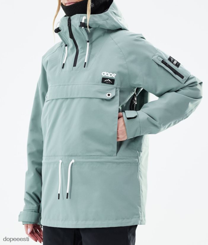 Dope Snow Eesti - naised annok w 2021 lumelaua jope Dope tuhmunud roheline B62VTF541