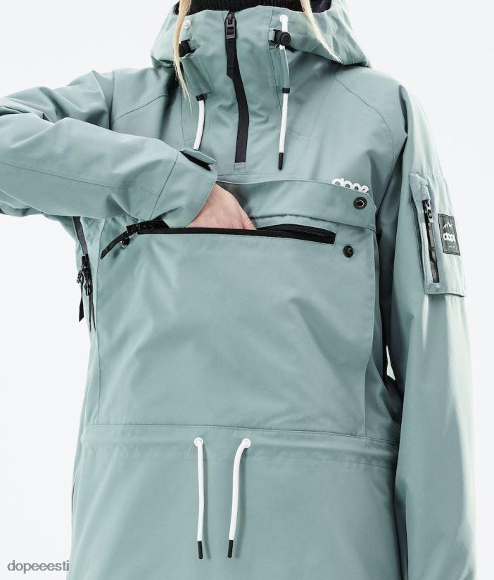 Dope Snow Eesti - naised annok w 2021 lumelaua jope Dope tuhmunud roheline B62VTF541