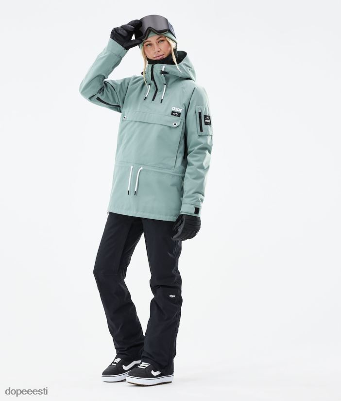 Dope Snow Eesti - naised annok w 2021 lumelaua jope Dope tuhmunud roheline B62VTF541