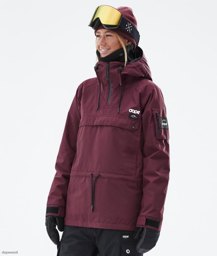 Dope Snow Eesti - naised annok w lumelaua jope Dope don Burgundia B62VTF603