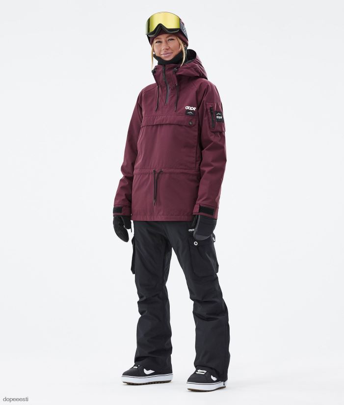 Dope Snow Eesti - naised annok w lumelaua jope Dope don Burgundia B62VTF603