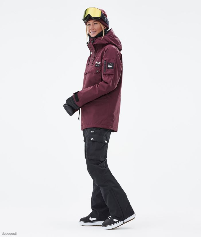 Dope Snow Eesti - naised annok w lumelaua jope Dope don Burgundia B62VTF603