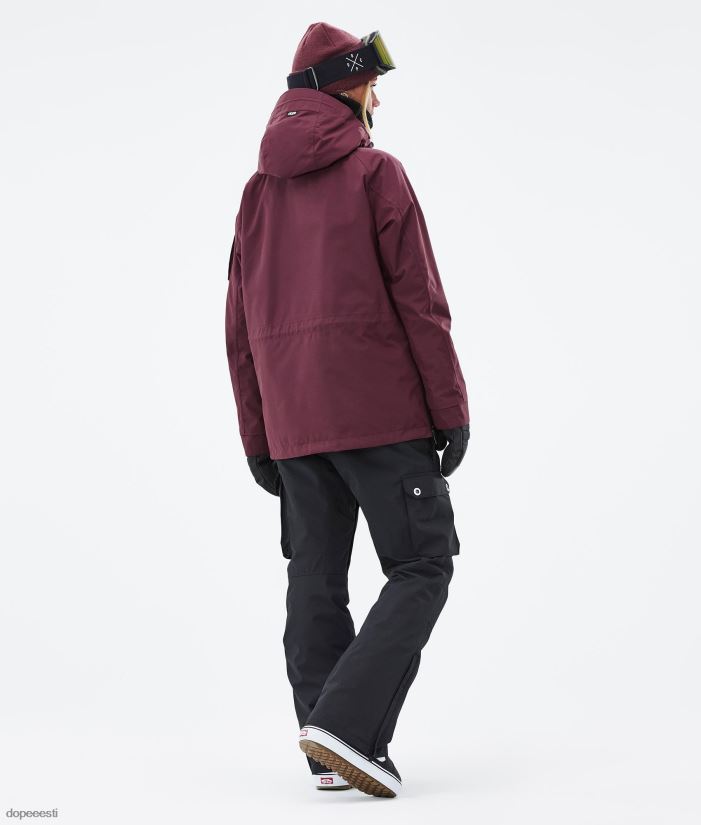 Dope Snow Eesti - naised annok w lumelaua jope Dope don Burgundia B62VTF603