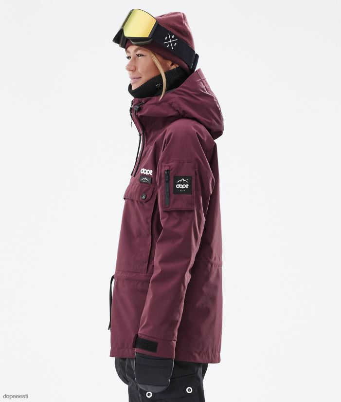 Dope Snow Eesti - naised annok w lumelaua jope Dope don Burgundia B62VTF603
