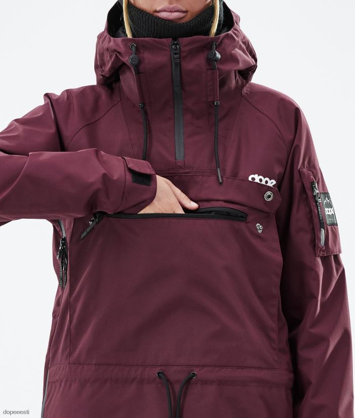 Dope Snow Eesti - naised annok w lumelaua jope Dope don Burgundia B62VTF603