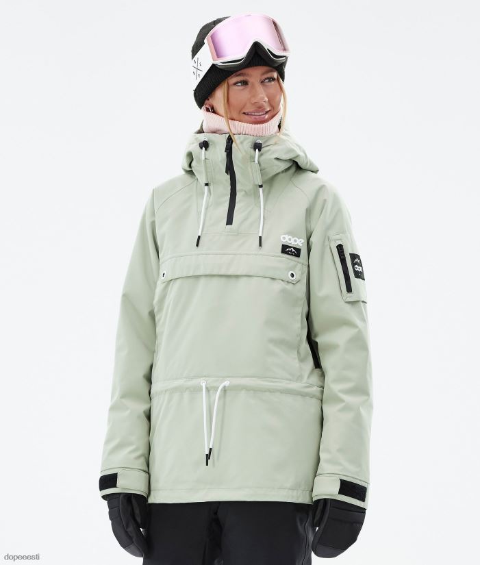 Dope Snow Eesti - naised annok w lumelaua jope Dope pehme roheline B62VTF566