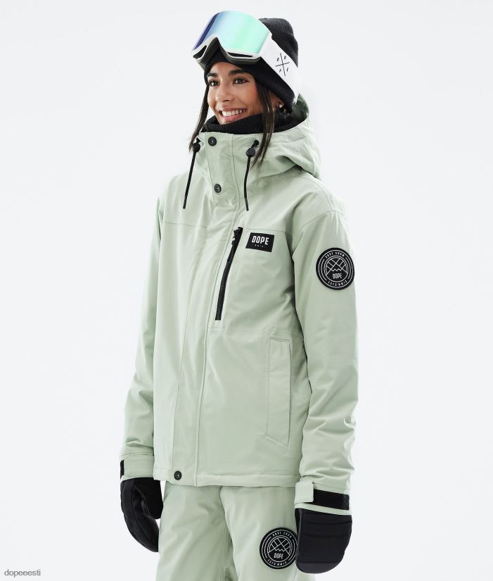 Dope Snow Eesti - naised blizzard w täistõmblukuga lumelauajope Dope pehme roheline B62VTF535