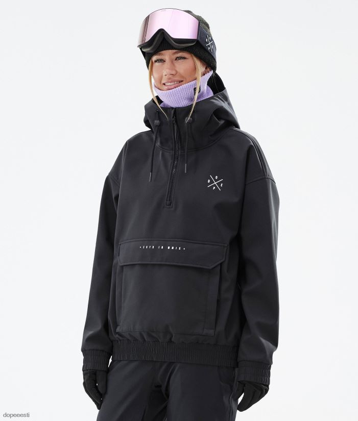 Dope Snow Eesti - naised cyclone w lumelaua jope Dope must B62VTF513