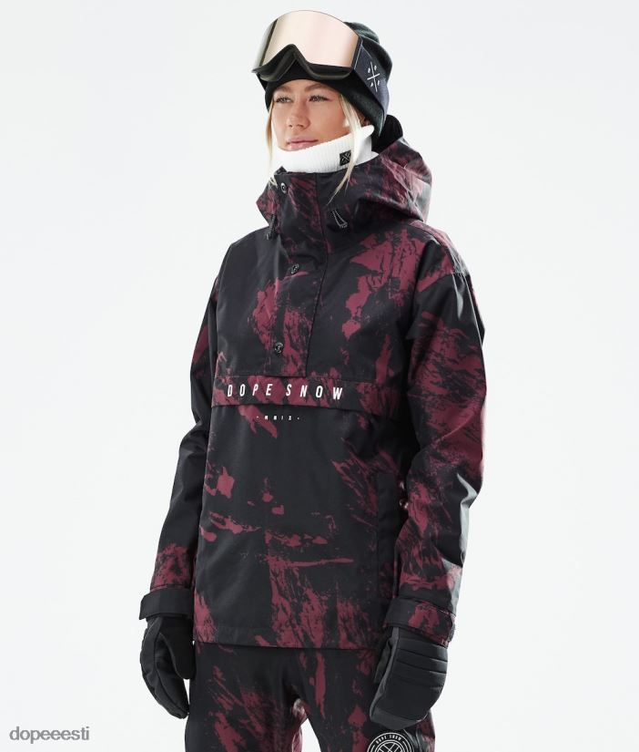 Dope Snow Eesti - naised legacy w 2021 lumelaua jope Dope värvige Burgundia B62VTF600