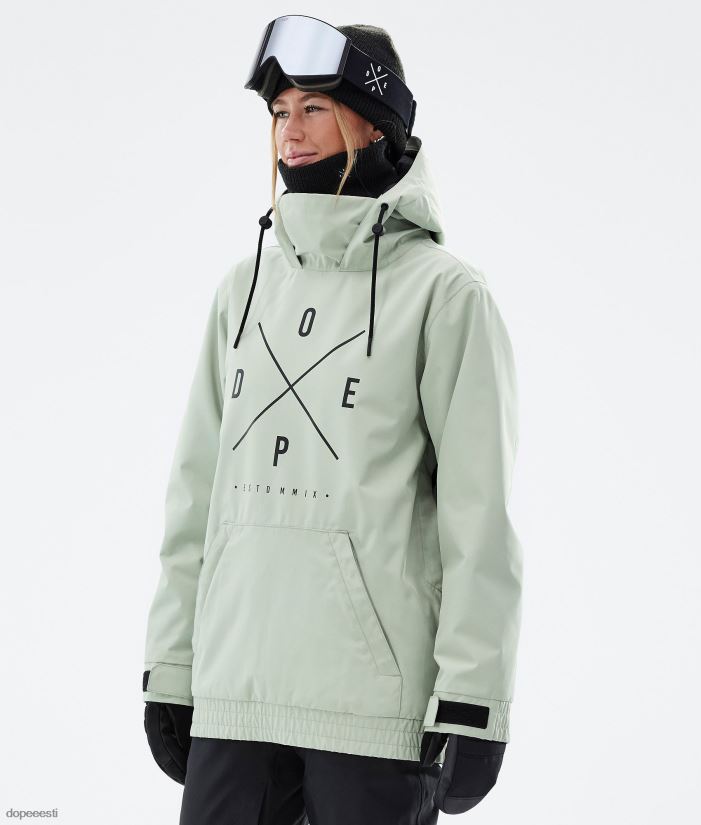 Dope Snow Eesti - naised migoo w lumelaua jope Dope 2x-up pehme roheline B62VTF620