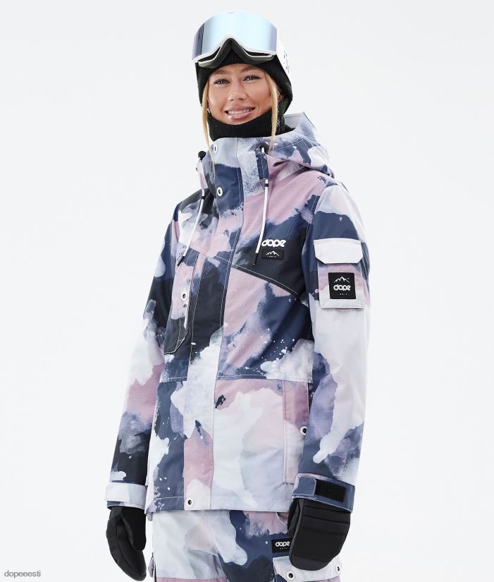 Dope Snow Eesti - naised vilunud lumelaua jope Dope kummuli B62VTF517