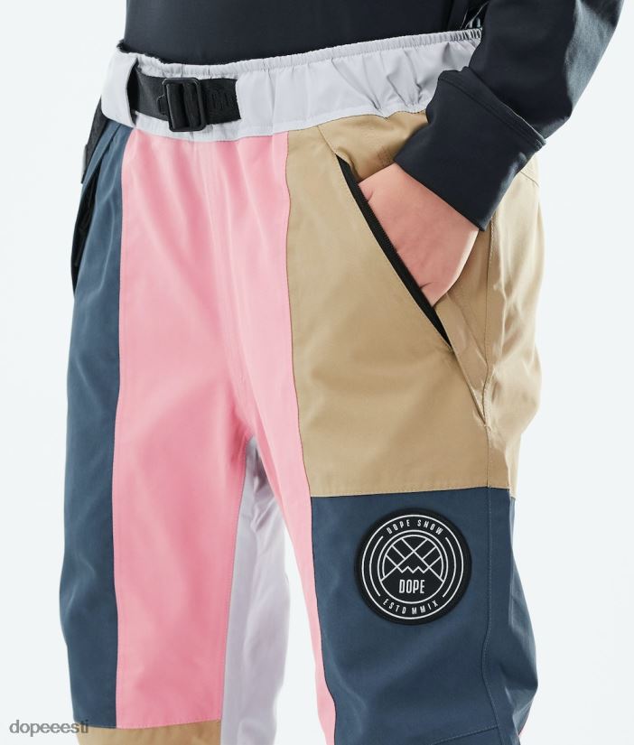 Dope Snow Eesti - naised blizzard le w lumelauapüksid Dope Piiratud väljaanne Patchwork Khaki B62VTF760