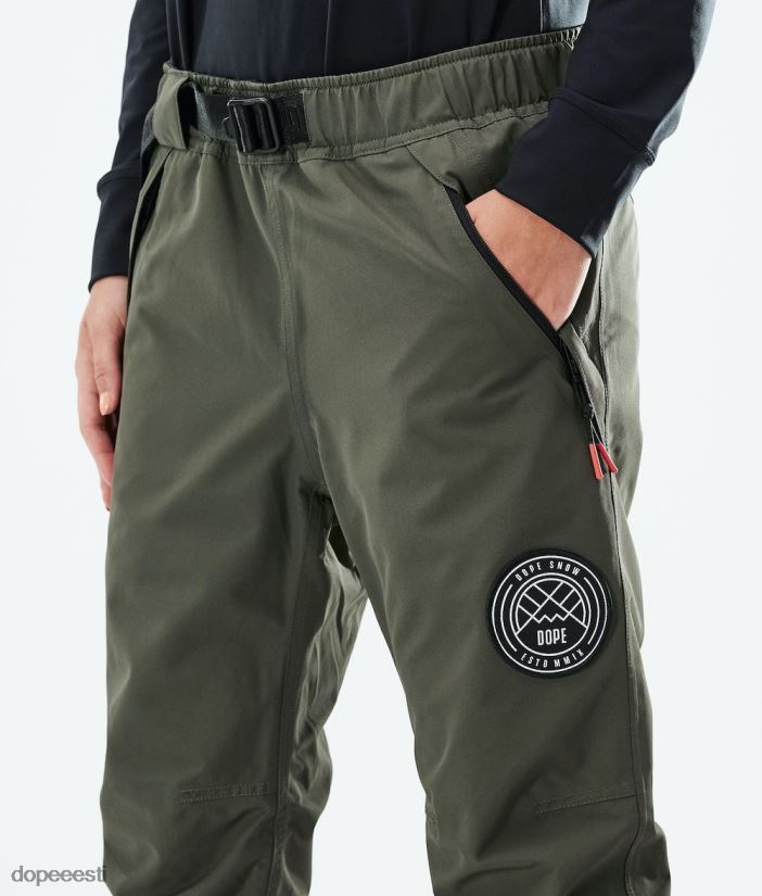 Dope Snow Eesti - naised blizzard w 2021 lumelauapüksid Dope oliiviroheline B62VTF725