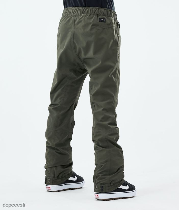 Dope Snow Eesti - naised blizzard w 2021 lumelauapüksid Dope oliiviroheline B62VTF725