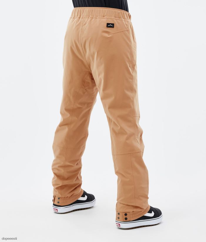 Dope Snow Eesti - naised blizzard w lumelauapüksid Dope khaki kollane B62VTF729