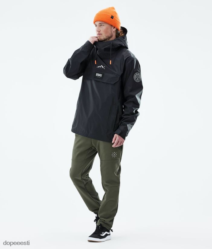 Dope Riided - mehed Blizzard kerge välijope Dope must B62VTF72