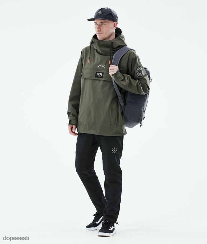 Dope Riided - mehed Blizzard kerge välijope Dope oliiviroheline B62VTF126