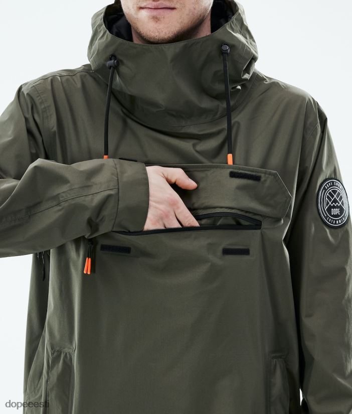 Dope Riided - mehed Blizzard kerge välijope Dope oliiviroheline B62VTF126