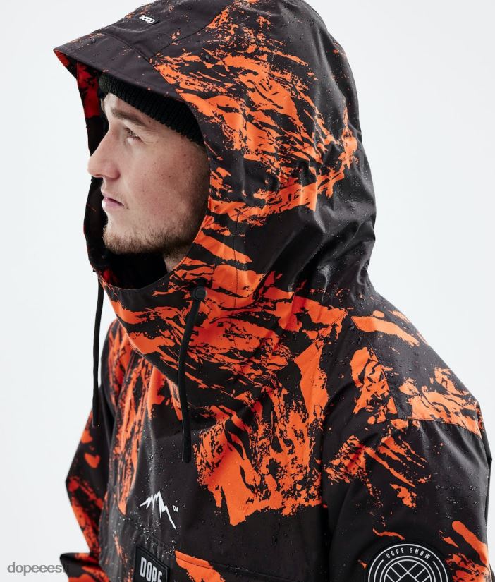 Dope Riided - mehed Blizzard kerge välijope Dope värvi oranž B62VTF100