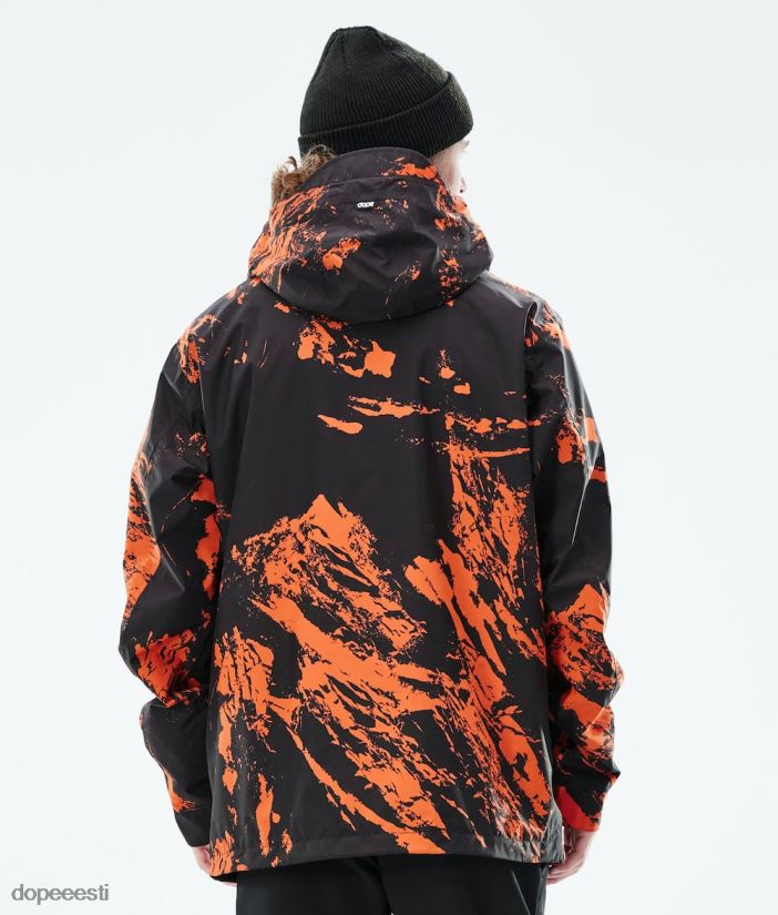 Dope Riided - mehed Blizzard kerge välijope Dope värvi oranž B62VTF100