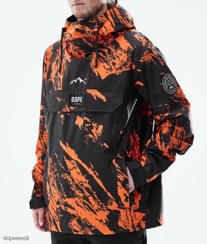 Dope Riided - mehed Blizzard kerge välijope Dope värvi oranž B62VTF100