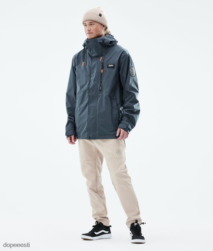 Dope Riided - mehed Blizzard light täistõmblukuga välijope Dope metallist sinine B62VTF116